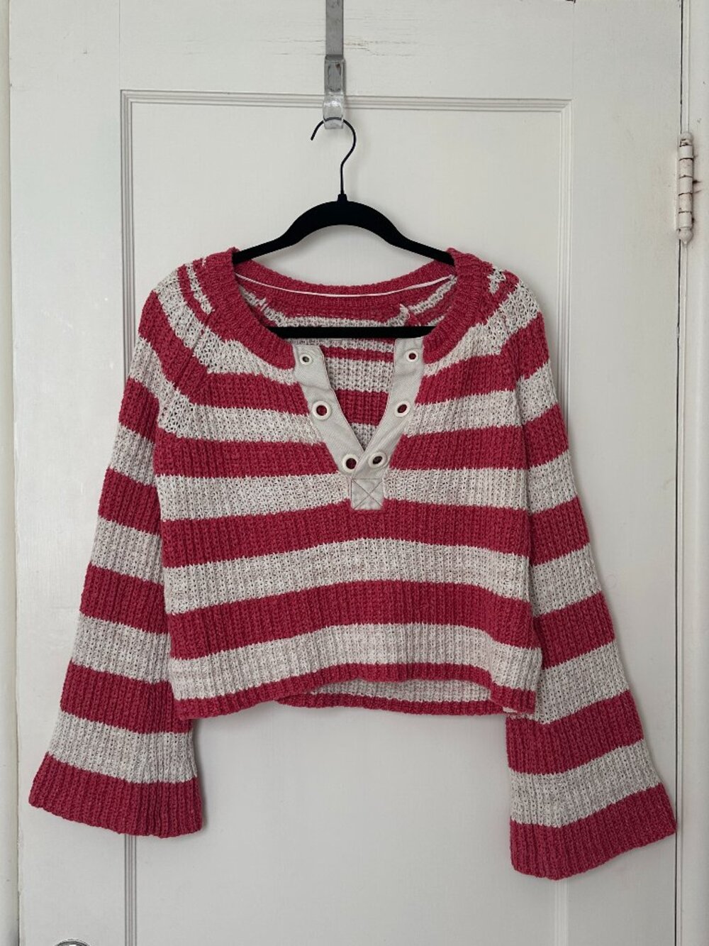 Striped Knit Pilcro sweater